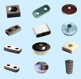 MAKINO Parts, Diamond Guide, Power Feed Contact, Water Nozzle